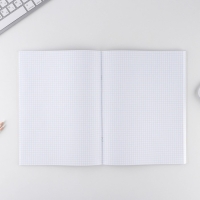 Тетрадь в клетку А4, 80 листов на скрепке, &laquo;1 сентября: Малахит&raquo;, обложка мелованный картон 215 гр белизна 96%