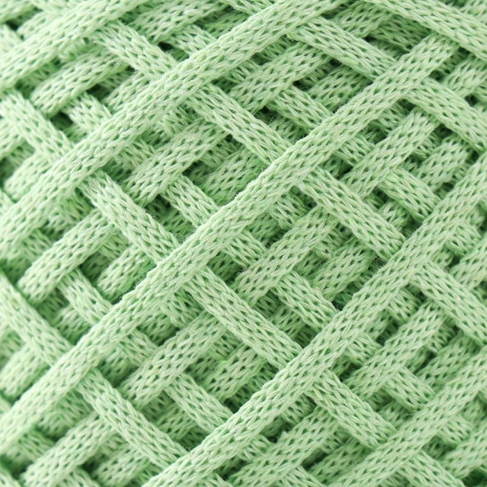 Хлопковый шнур 3 мм 220м/240&plusmn;5 гр Градиент (лайм/нефрит)