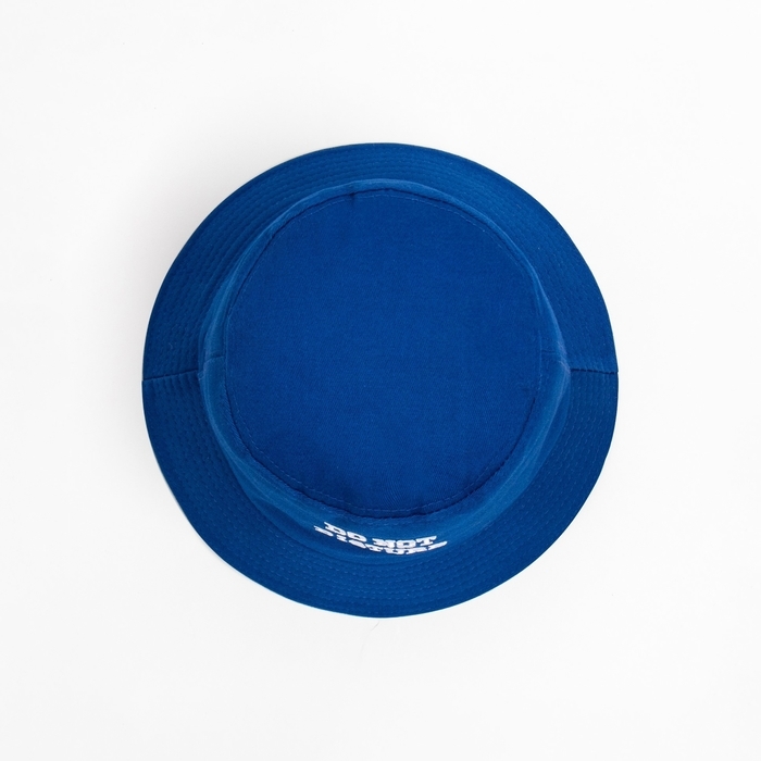 Панама MINAKU с надписью, цвет синий, р-р 56--58 Панама MINAKU с надписью, цвет синий, р-р 56--58