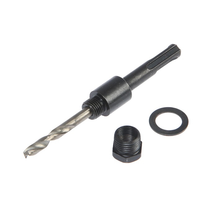 Хвостовик SDS-plus для коронок биметаллических ТУНДРА, М16 / М14 мм Хвостовик SDS-plus для коронок биметаллических ТУНДРА, М16 / М14 мм