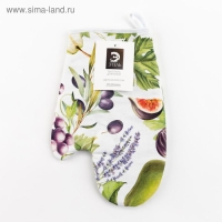 Варежка-прихватка "Этель" Фруктовый сад 20х27см,100% хлопок, ватин 250г/м2 (двухсторонняя) Варежка-прихватка "Этель" Фруктовый сад 20х27см,100% хлопок, ватин 250г/м2 (двухсторонняя)