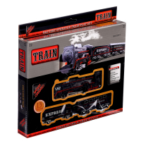 Железная дорога &laquo;Экспресс рейс&raquo;, работает от батареек