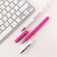 Ручка гелевая черная паста &laquo;Стань автором своей истории&raquo;, 2 шт.