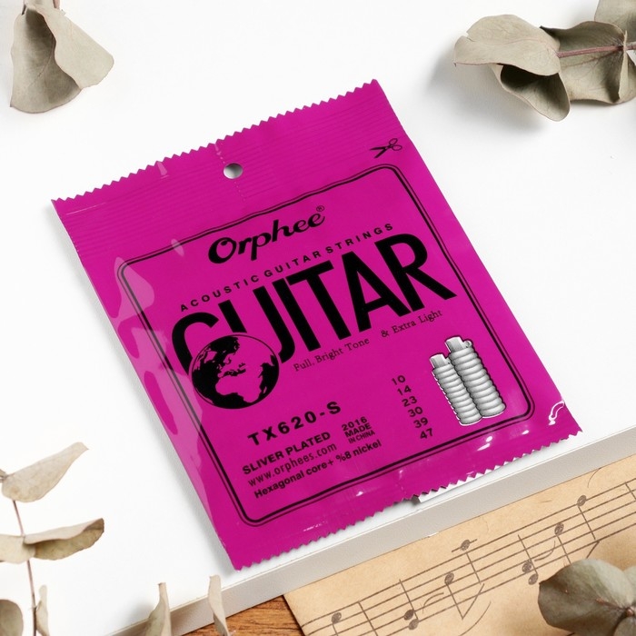 Струны для акустической гитары Orphee TX620S, 010-047 Струны для акустической гитары Orphee TX620S, 010-047