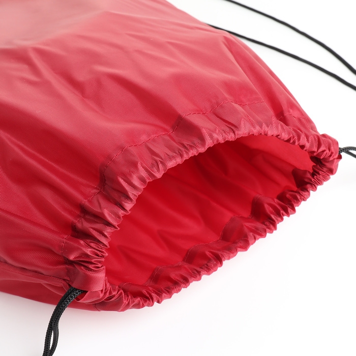 Мешок для обуви на шнурке TEXTURA, цвет бордовый