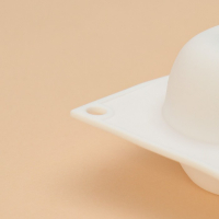 Форма для муссовых десертов и выпечки Доляна &laquo;Яблоко&raquo;, силикон, 29&times;17&times;5,5 см, 6 ячеек (d=6 см), цвет белый