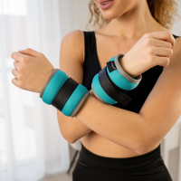 Утяжелители неопреновые ONLYTOP, 2 шт. х 0,5 кг, цвет мятный Утяжелители неопреновые ONLYTOP, 2 шт. х 0,5 кг, цвет мятный