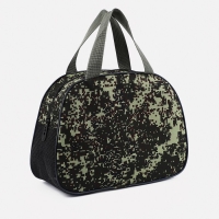 Косметичка на молнии, цвет хаки/зелёный Косметичка на молнии, цвет хаки/зелёный