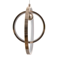 Светильник BayerLux "Хайфи" 36Вт LED хром 30х30х32см