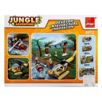 Конструктор Джунгли &laquo;Погоня в джунглях&raquo;, 262 деталей