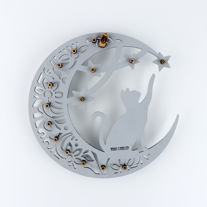 Органайзер настенный для бижутерии &laquo;Кошечка на луне&raquo;