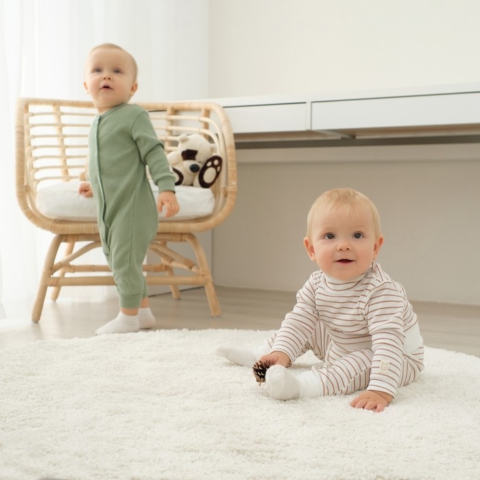 Комбинезон Крошка Я, BASIC LINE, рост 86-92 см, цвет зелёный