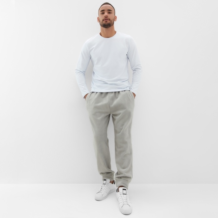 Брюки мужские спортивные MINAKU: Casual Collection MAN цвет серый, р-р 50