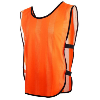 Манишка футбольная на резинке, цвет оранжевый Манишка футбольная на резинке, цвет оранжевый