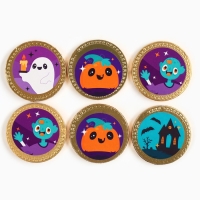 Хэллоуин: Шоколадные монеты в мешочке &laquo;Весёлого Хеллоуина&raquo;