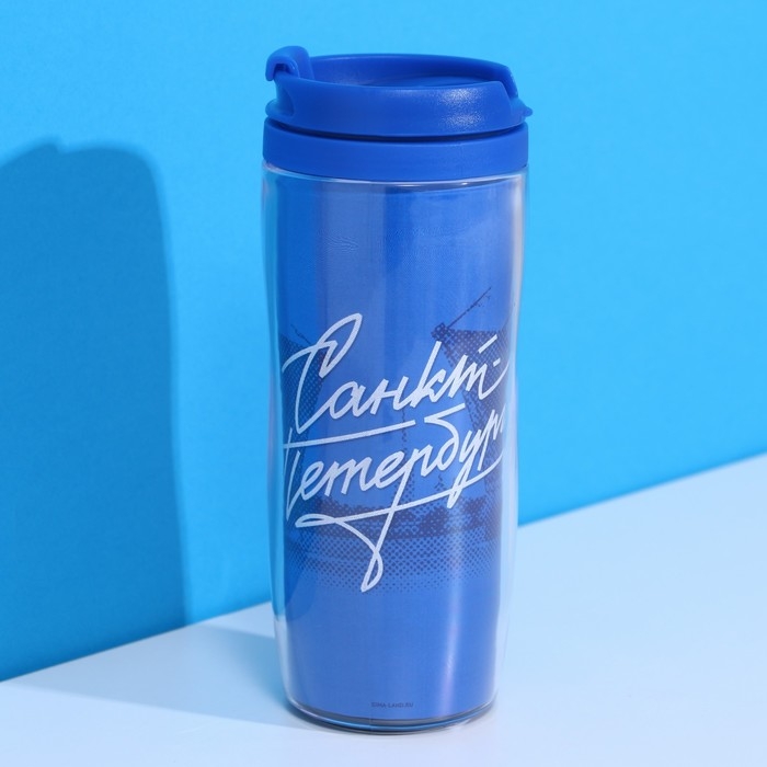 Термостакан со вставкой &laquo;Санкт-Петербург&raquo;, 350 мл