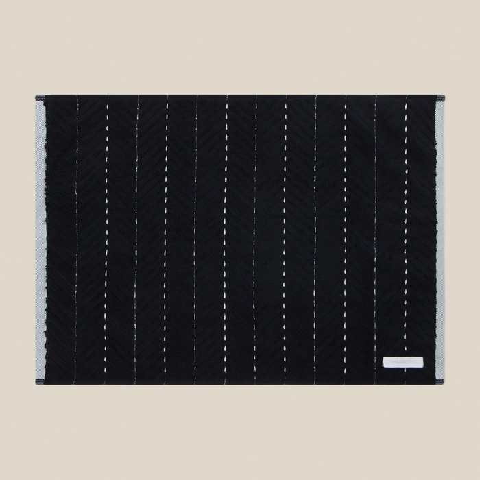 Коврик махровый SL HOME: Lines Коврик махровый SL HOME: Lines "Дарк Маре" 50х70 см, 100% хлопок, 750 г/м2