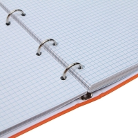 Тетрадь на кольцах A5 80 листов в клетку Calligrata "Коты", обложка 7БЦ, без вырубки под кольца, блок офсет Тетрадь на кольцах A5 80 листов в клетку Calligrata "Коты", обложка 7БЦ, без вырубки под кольца, блок офсет