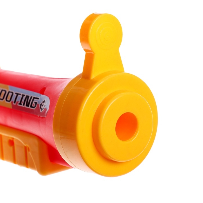 Пистолет Пистолет " Дино", стреляет мягкими пульками и шариками МИКС