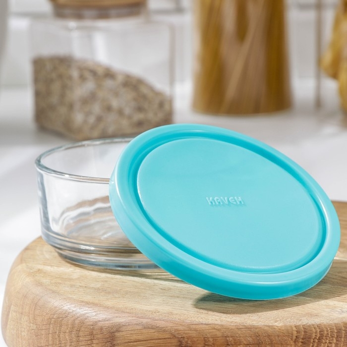 Контейнер для хранения продуктов Peanut, с пластиковой крышкой, 280 мл, цвет МИКС Контейнер для хранения продуктов Peanut, с пластиковой крышкой, 280 мл, цвет МИКС