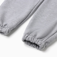 Костюм детский (худи, брюки) MINAKU: Exclusive print, цвет светло-серый меланж, рост 104 см