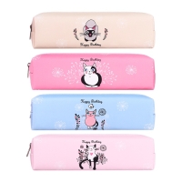 Пенал школьный &laquo;Зверьки&raquo; на молнии, МИКС