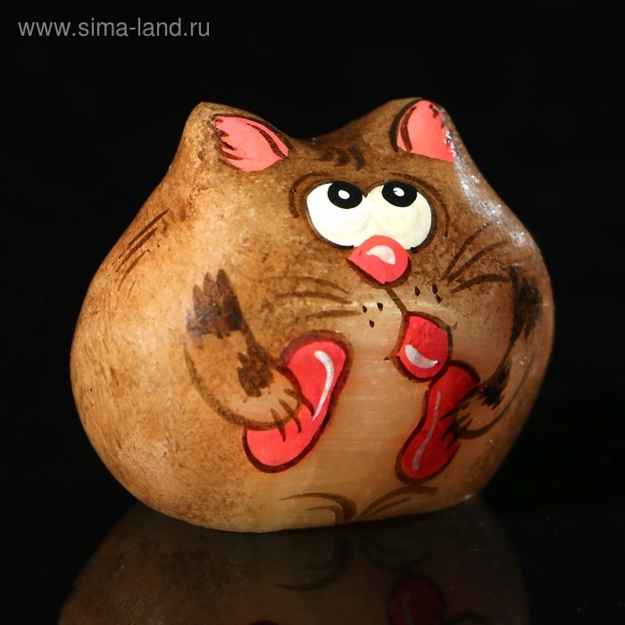 Сувенир &laquo;Котёнок Веня&raquo;, 3,5&times;3 см, микс, селенит