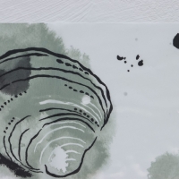 Штора для ванной &laquo;Посейдон&raquo;, 180&times;180 см, цвет чёрный