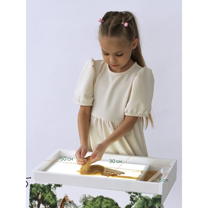 Планшет для рисования песком &laquo;Магия песка&raquo; крышка &laquo;Сафари&raquo;