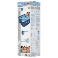 Бассейн каркасный Steel Pro, 400 х 211 х 81 см, 56405 Bestway Бассейн каркасный Steel Pro, 400 х 211 х 81 см, 56405 Bestway