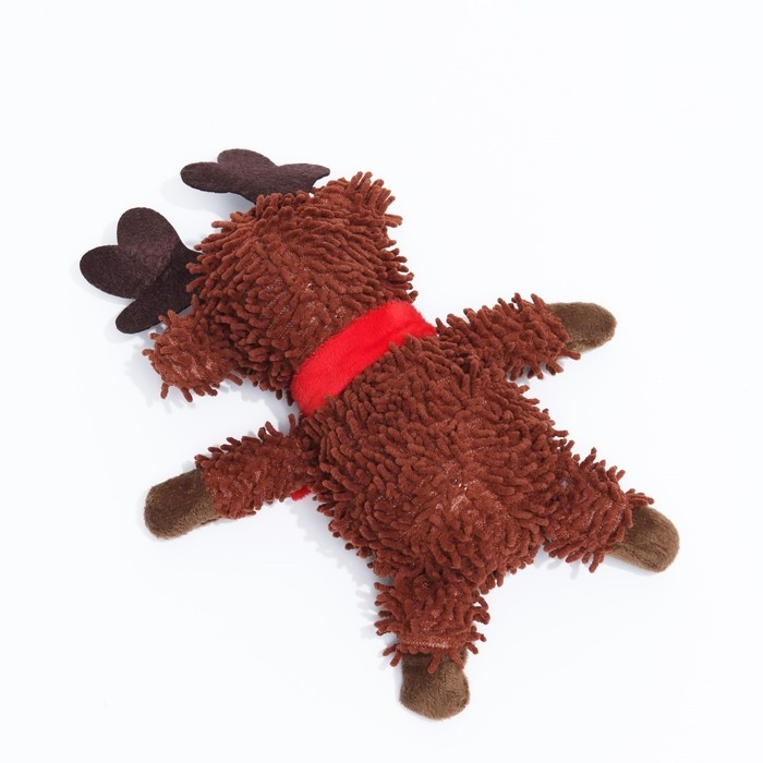 Игрушка мягкая для собак Игрушка мягкая для собак "Олень" с пищалкой, 26 х 18 см