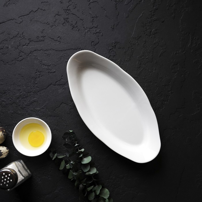 Селёдочница фарфоровая «Идиллия», 25×12,8 см Селёдочница фарфоровая «Идиллия», 25×12,8 см