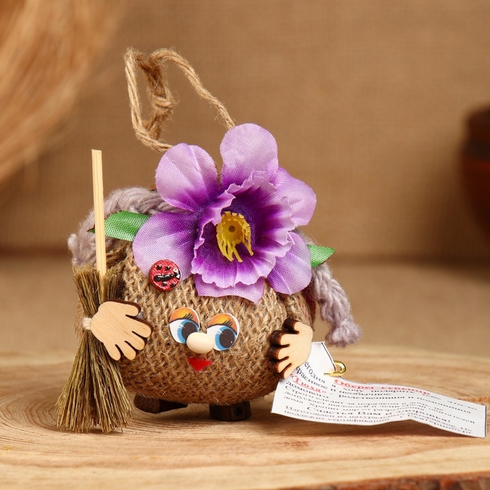 Оберег &laquo;Домовушка Тюха&raquo;, микс