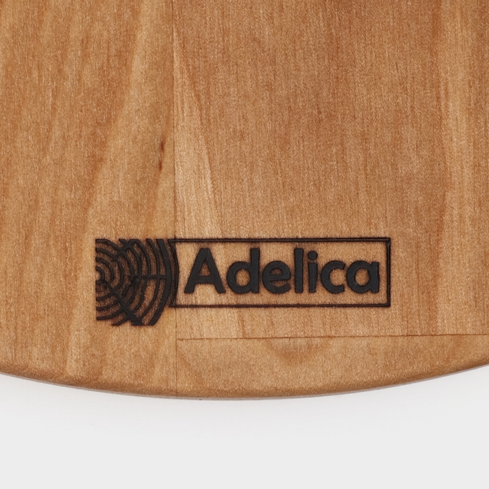 Подарочный набор деревянной посуды Adelica &laquo;Инь-янь&raquo;, менажница 2 шт, поднос, подсвечник 2 шт, берёза