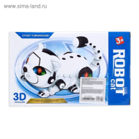 Игрушка-робот &laquo;Кошка&raquo;, работает от батареек, световые и звуковые эффекты, МИКС