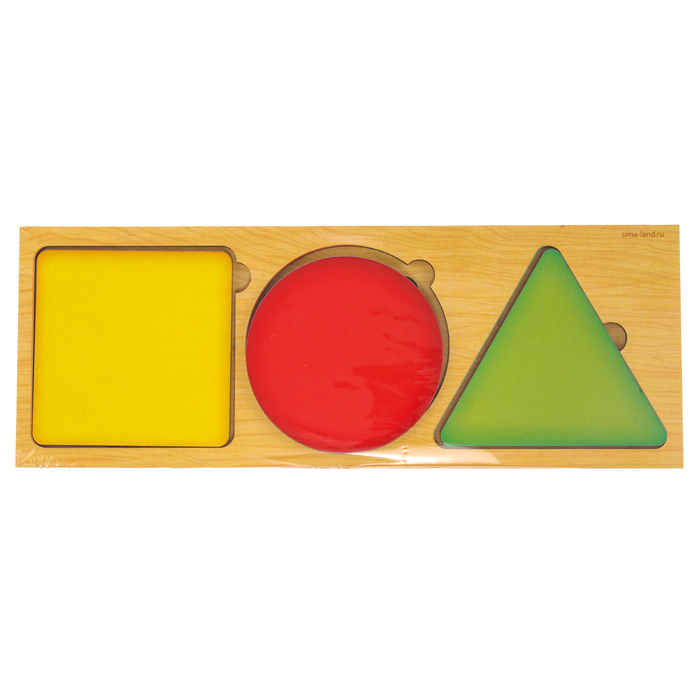 Рамка - вкладыш многоуровневая &laquo;Геометрия&raquo;