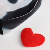 Рюкзак детский для девочки «Панда» с сердцем Рюкзак детский для девочки «Панда» с сердцем