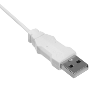 Клавиатура Gembird KB-8355U, проводная, мембранная, 104 клавиши, USB, белая