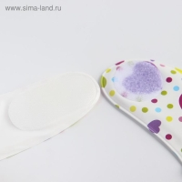 Нагрудник для кормления &laquo;Весёлая панда&raquo; непромокаемый на липучке, с карманом, мягкий