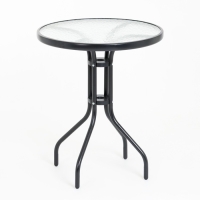 Набор садовой мебели: стол, 4 стула, серый Набор садовой мебели: стол, 4 стула, серый