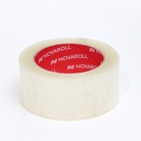 Клейкая лента 48мм*100м*45мкм "Нова Ролл 205", прозрачная Клейкая лента 48мм*100м*45мкм "Нова Ролл 205", прозрачная