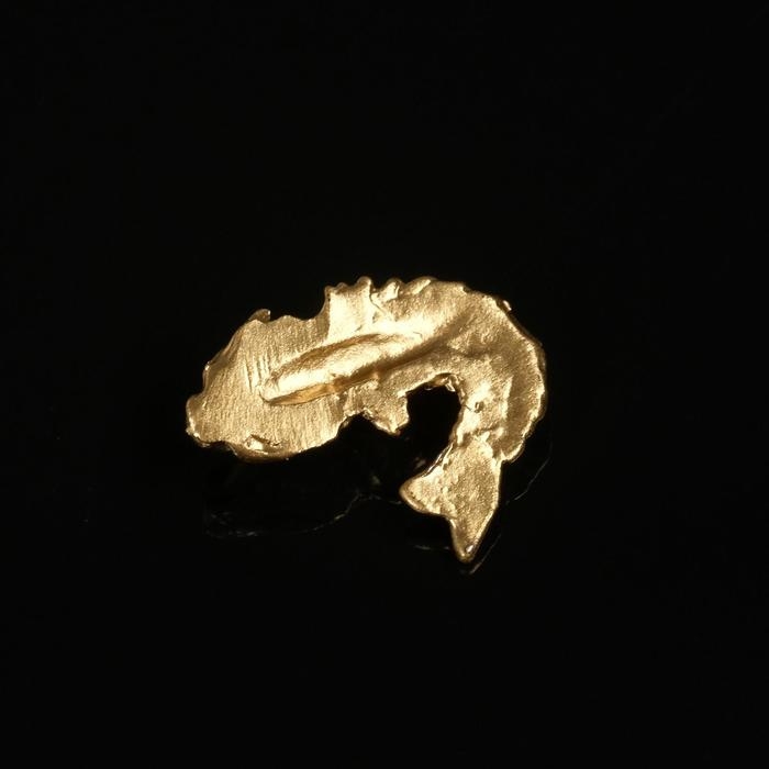 Сувенир кошельковый Сувенир кошельковый "Карп", олово, 1х1х0,5 см