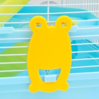 Клетка для грызунов "Пижон", двухэтажная с наполнением 31 х 24 х 40 см, голубая Клетка для грызунов "Пижон", двухэтажная с наполнением 31 х 24 х 40 см, голубая