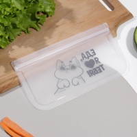 Набор многофункциональных пакетов &laquo;Любовь к еде&raquo;, 4 шт