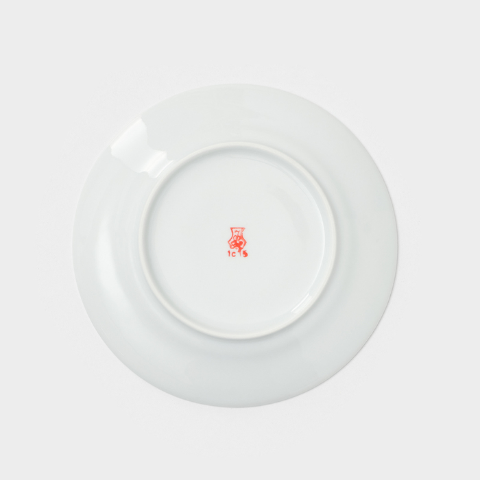 Набор тарелок фарфоровых «Мадонна», d=17 см, 6 шт, цвет МИКС Набор тарелок фарфоровых «Мадонна», d=17 см, 6 шт, цвет МИКС