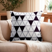 Наволочка декоративная Этель Геометрия &laquo;Мозаика&raquo; 40х40 см, велюр