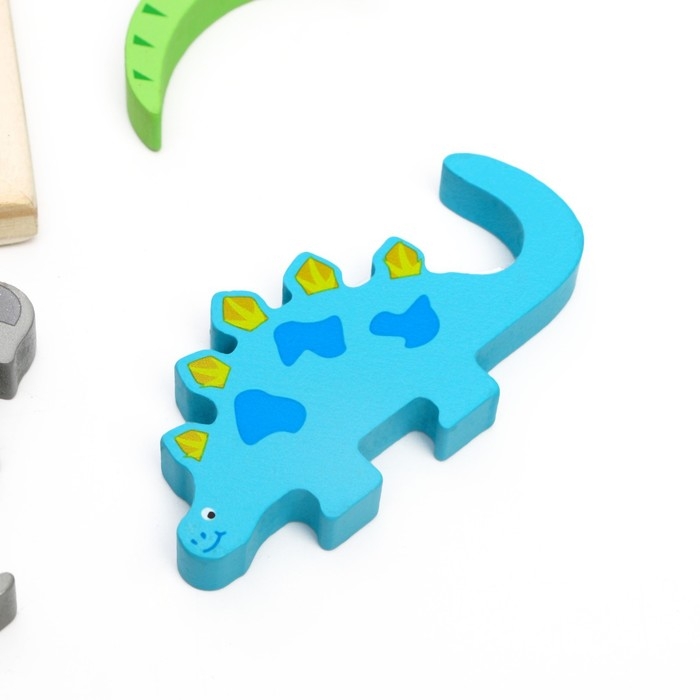 Детский развивающий пазл в рамке &laquo;Динозавры&raquo; 16,6 &times; 16,6 &times; 1,2 см