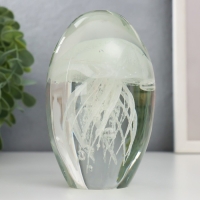 Сувенир стекло пресс-папье "Медуза" МИКС 11,5х7х7 см Сувенир стекло пресс-папье "Медуза" МИКС 11,5х7х7 см