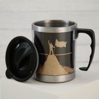 Термокружка &laquo;Достижения незабываемых высот&raquo;, 400 мл, сохраняет тепло 4 ч