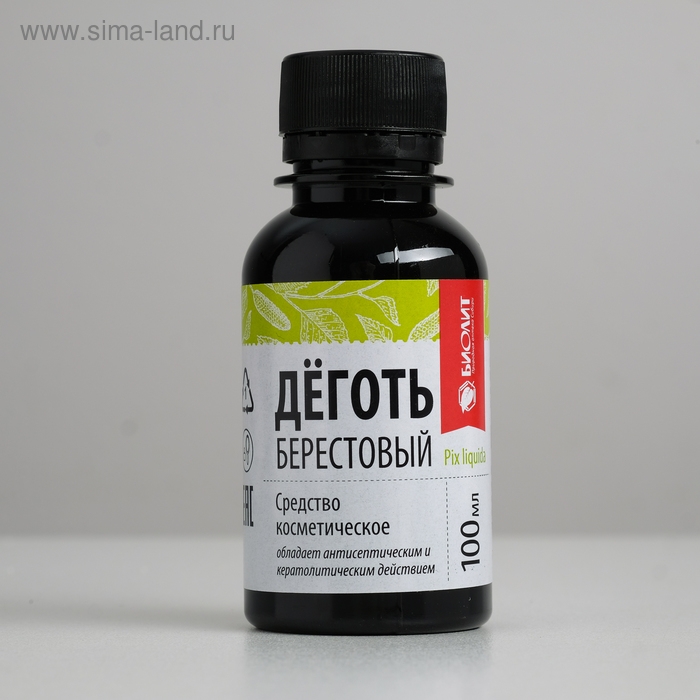 Деготь берестовый, при кожных заболеваниях, 100 мл Деготь берестовый, при кожных заболеваниях, 100 мл
